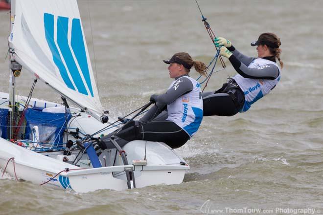 2013 Delta Lloyd Regatta - 470 Women © Thom Touw http://www.thomtouw.com